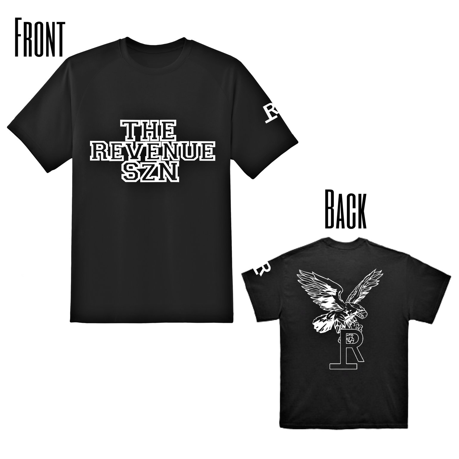 Image of Black Flying Eagle Shirt (NEW)