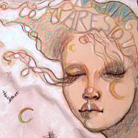 Image 2 of Crescent original soft pastel drawing 