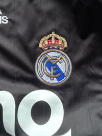 Image 5 of     Real Madrid CF BenQ Siemens Retro Black Kit