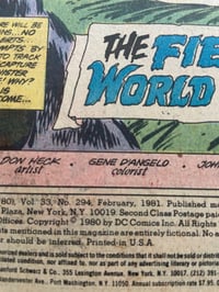 Image 5 of The Flash, framed complete vintage DC comic, No 294 February 1981