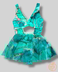 Image 3 of Peachy Bodysuit with skirt - available in different prints