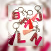 Ruby Red Keychains 