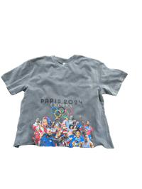 Image 4 of Vintage 2024 Paris Olympics Tee