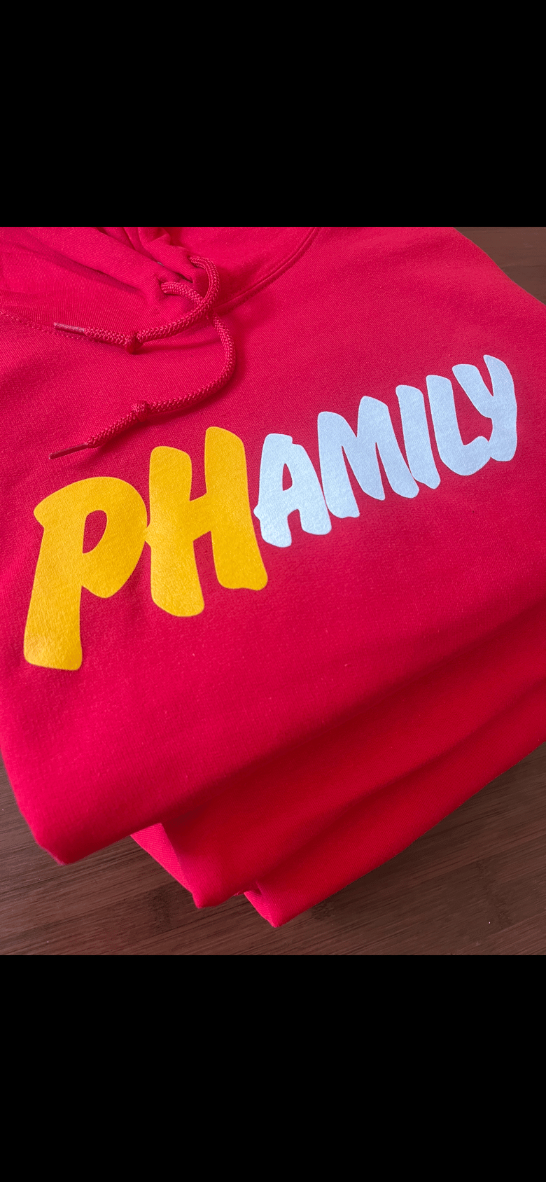 Image of Red PHamily Hoodie