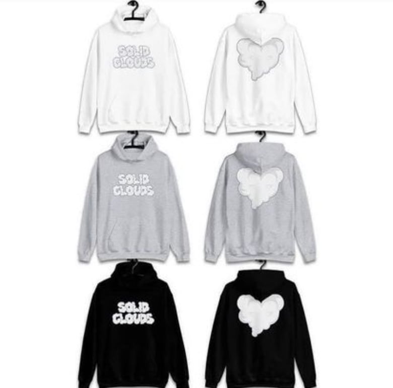 Image of Cloudy Heart Hoody’s (Pick Size/ Color in Notes)