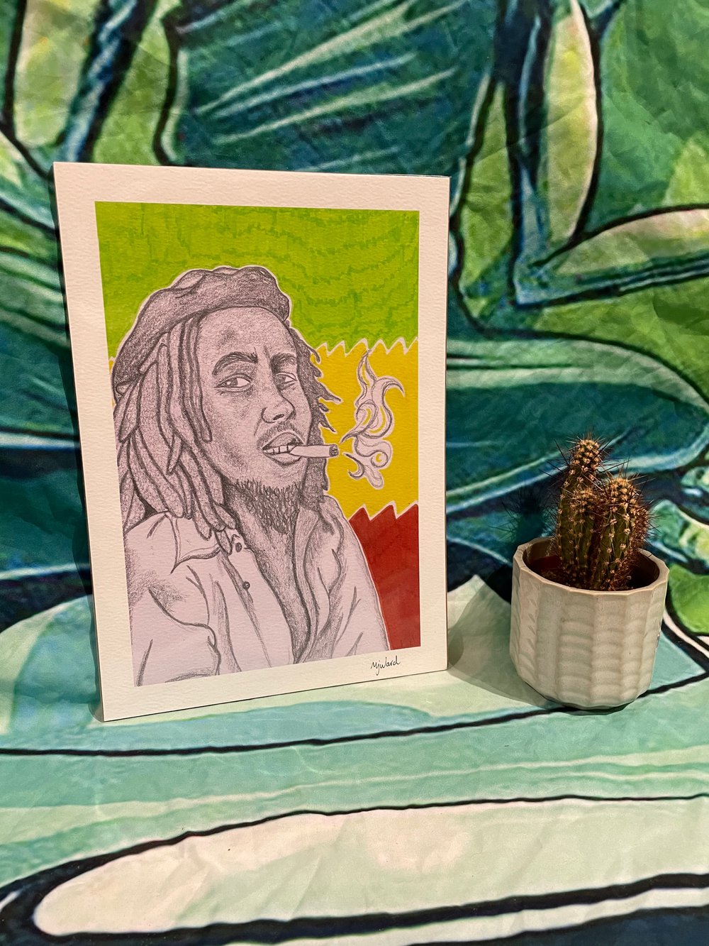 Image of Bob Marley Print