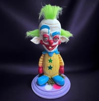 Image 1 of Handmade retro killer klown inspired clay sculpture - Horror collectible