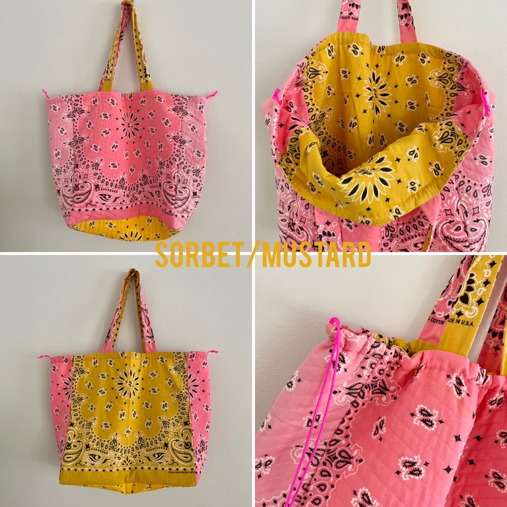 Image of Quilted Bandana Bag