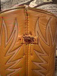 Image 20 of Vintage Pre-Ban Dan Post Sea Turtle Cowboy Boots – Size 9B