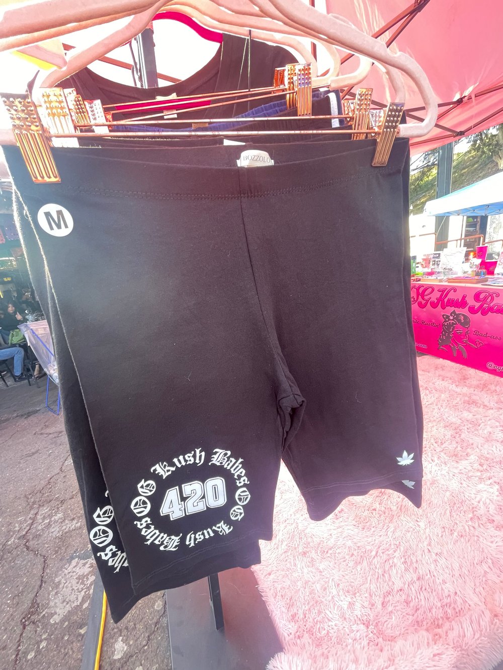 420Love Biker Shorts