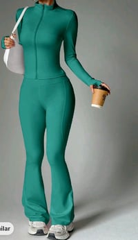 Image 2 of Teal Green Jogger 