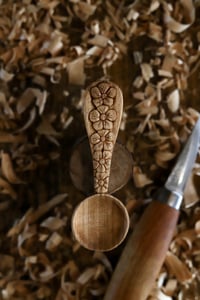 Image 5 of • Spring Floral Coffee Scoop •