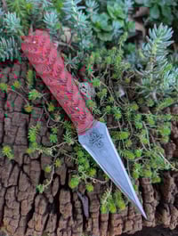 Image 1 of RED/BLACK DAGGER