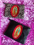 Our Lady Of Guadalupe Clutch With Pom Pom Fringe Image 3