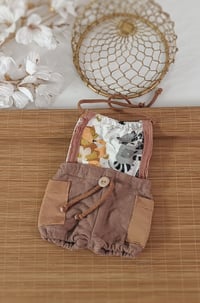 Image 1 of Newborn romper for photoshoots shoots | Dean | brown