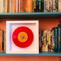 Image 6 of Edwin Starr; H.A.P.P.Y. Radio, Framed 7” red translucent vinyl recordrecord