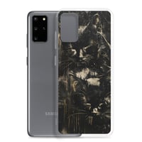 Image 8 of Cuddling Black Cats Goth Inspired Clear Case for Samsung®