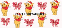 Pooh Christmas tumbler