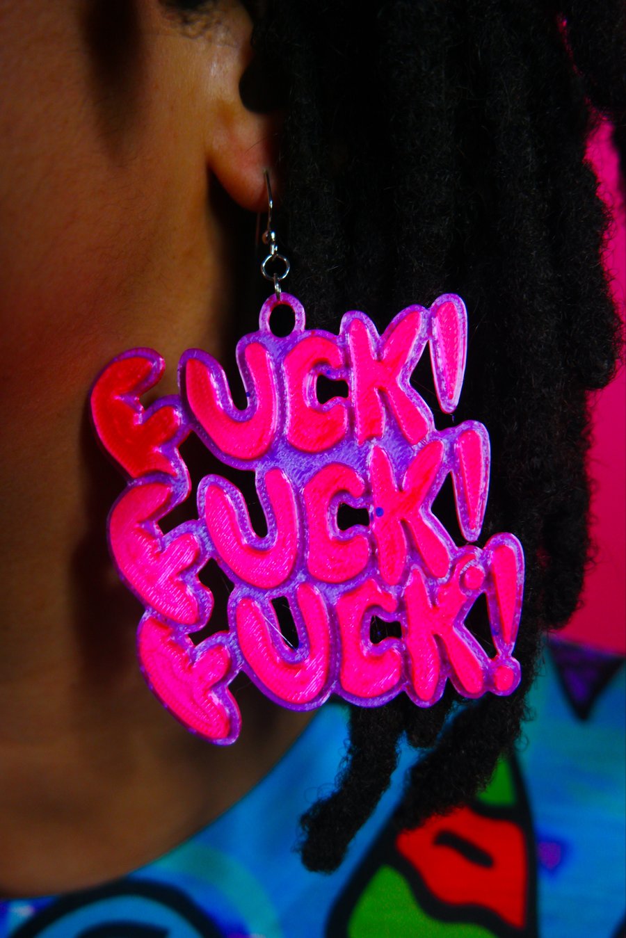 Image of FUCK EARRINGS Presale