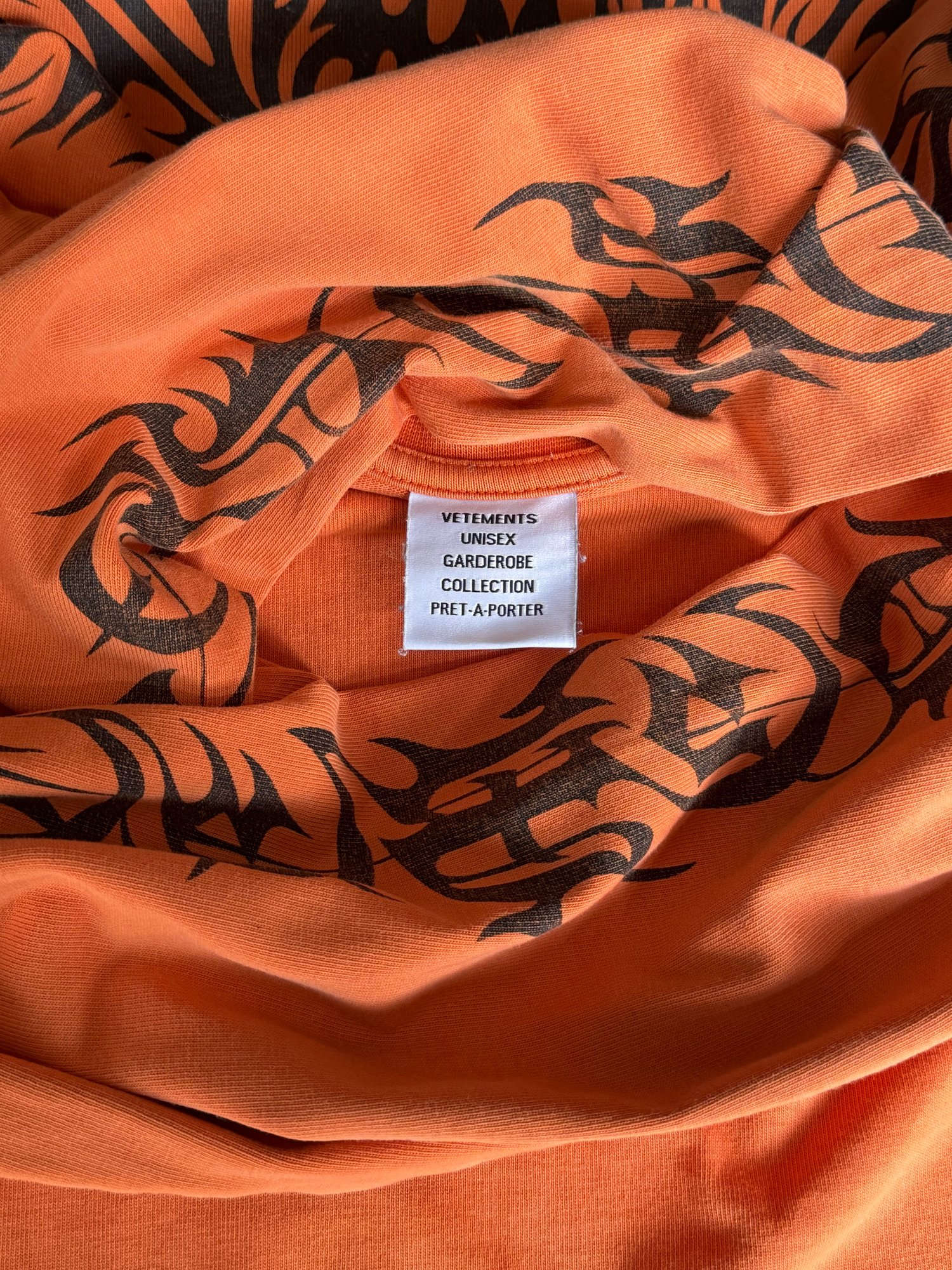 Image of Vetements Tattoo Logo Longsleeve