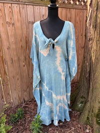 Image 1 of Small Indigo dyed fitted caftan