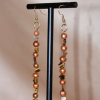 Image 4 of Brown Pearl Dentalium drops