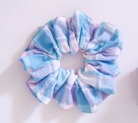 Cotton Candy Plaid Scrunchie