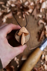 Image 7 of Mushroom- Pendant  Necklace 