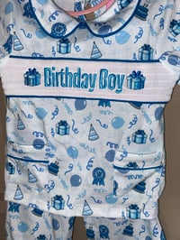 Image 2 of birthday boys pyjamas 