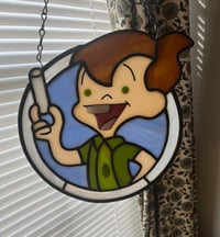 Image 3 of Stained glass ChalkZone panel