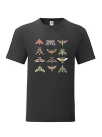 Image 2 of 12 Hawk-moth Collage T-shirt
