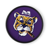Tiger Mafia (retro) Wall clock