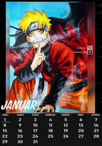 Image 2 of Naruto Kalender 2024