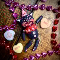 Image 1 of Valentines Day Black Cat| Johanna Parker| JPD Partners in Craft