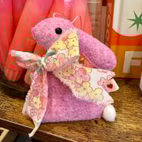 Image 3 of Handmade Spring Bow Bunny Decoration