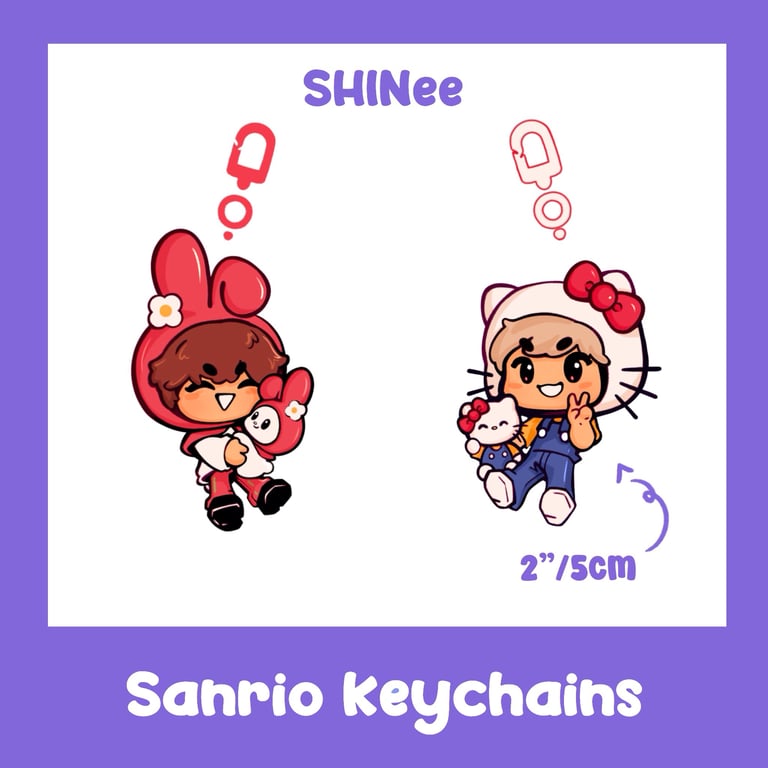 [KEYCHAIN] Sanrio - SHINee Image 2