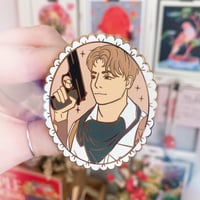 Image 3 of Evie and Rick O'Connell "The Mummy" Pins