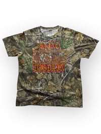 Image 1 of Orange Logo on Real Tree Camo Tee