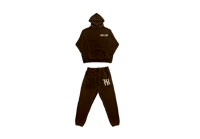 Image 1 of Hk Standard Sweatsuit - Brown