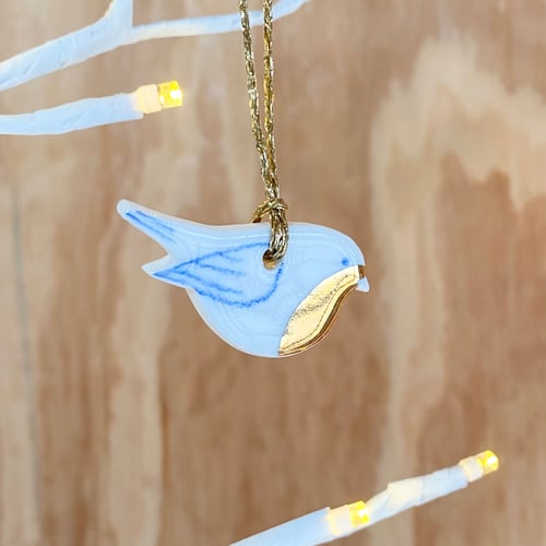 Image of Set of 4 Robin Decorations