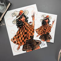 Image 3 of Crochet Witch Watercolor Print