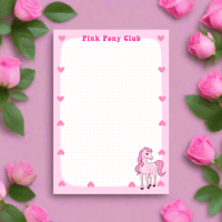 Image 5 of Pink Pony Club Notepad