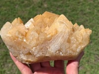 Image 11 of Orange Rhombohedral Calcite Cluster Specimen | Yunnan China #2859
