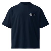 Image 1 of CYBER CHOLO ©2000 organic oversized high neck t-shirt