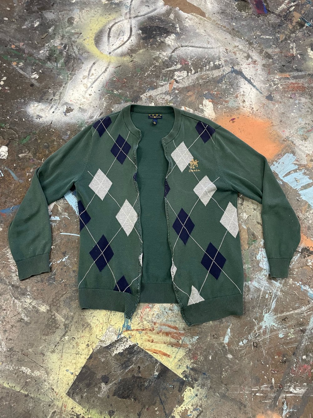 Image of Argyle cardigan 