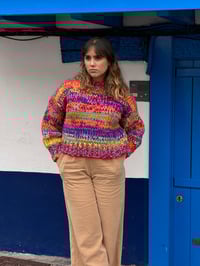 Image 2 of PULL MI NIÑA MULTICO VERSION BLEU 