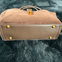 Image 4 of CLT suede handbag NWT