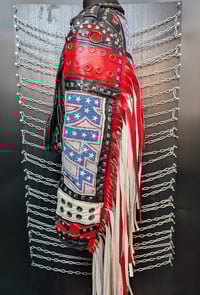 Image 12 of KISS LOVE IT LOUD FRINGE JACKET 