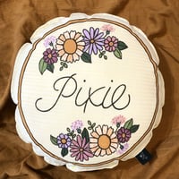 Image 5 of Personalised Round Script Name Cushion