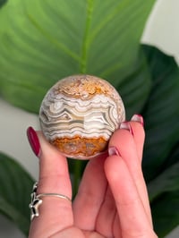 Image 3 of MEXICAN LACE AGATE SPHERE B